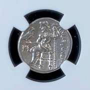 Macedon Alexander 111 336-323BC Drachm NGC AU