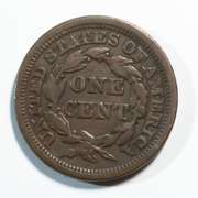 1846 Tall Date Large Cent