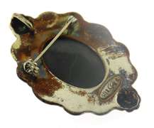 American Indian Sterling Silver Pendant Brooch