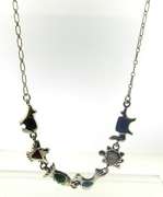 Sterling Silver Animal Charm Necklace