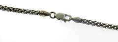 Lapis and Marcasite Sterling Silver Necklace