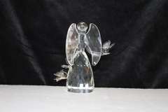 Loving Crystal Angel with Doves