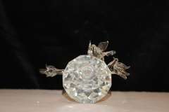 Loving Crystal Angel with Doves