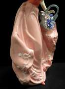 Maiden in Italian Garden 14inc Porcelain Figurine