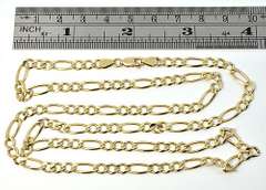 Sturdy Figaro Link Necklace