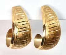 Nice J Hoop Earrings