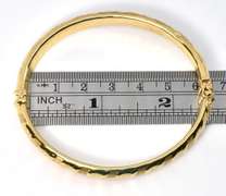 Lovely Italian Made 14k Bangle