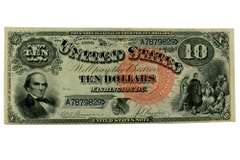 Sharp Series 1880 $10 US Note Fr 107