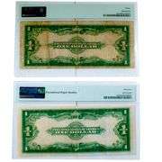 3 1923 Woods White $1 Silver Certificates