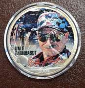Dale Earnhardt Colorized American Silver Eagle