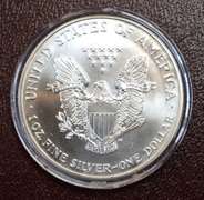 Dale Earnhardt Colorized American Silver Eagle