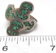 Beautiful Turquoise Inlay Ring in Sterling Silver