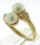 Elegant Fresh Water Pearl Bypass Ring