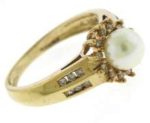 Beautiful 6.25mm Diamond Halo & Diamond Channel Set