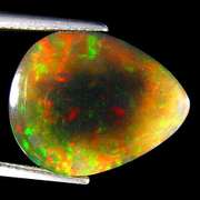 Substantial 9.06ct rainbow flashing Black Opal