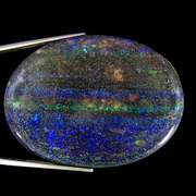 Colossal 90.76ct Australian Lighting Ridge Black Opal
