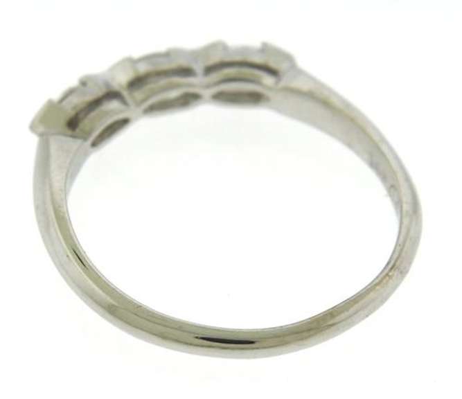 Pretty White Gold Marquise Diamond Band