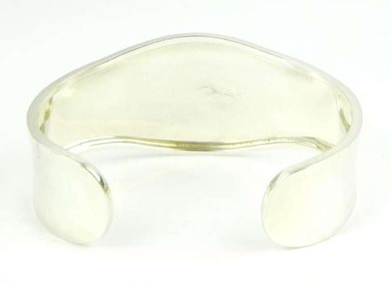 Sterling Silver Hammered Cuff Bracelet