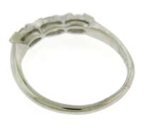 Pretty White Gold Marquise Diamond Band