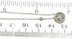 Fantastic Diamond Center w Diamond Station Necklace