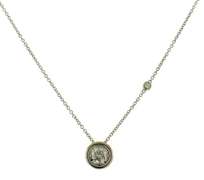 Fantastic Diamond Center w Diamond Station Necklace