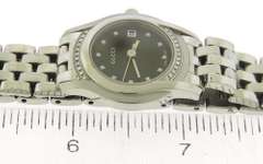 Gucci 5500L Black Diamond Dial Watch