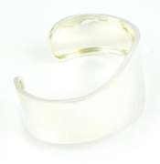 Sterling Silver Hammered Cuff Bracelet