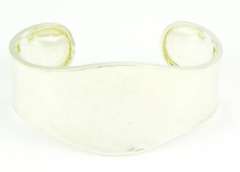 Sterling Silver Hammered Cuff Bracelet