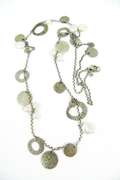 Silpada Sterling Charm & Pearls Necklace