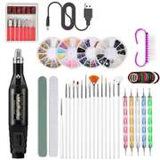 50 Pcs/Set Manicure Set Electric Nail Drill Machine Set
