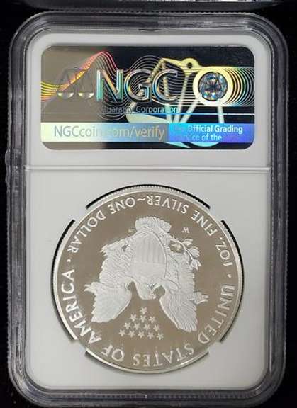 2018 Certified Proof Silver Eagle PF70 NGC