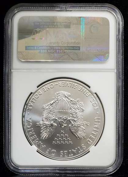 2011 (S) Certified Silver Eagle MS69 NGC