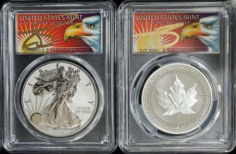 2019 Pride of Two Nations U.S. Set PCGS PF70