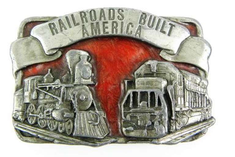 1984 Siskiyou Railroad Belt Buckle