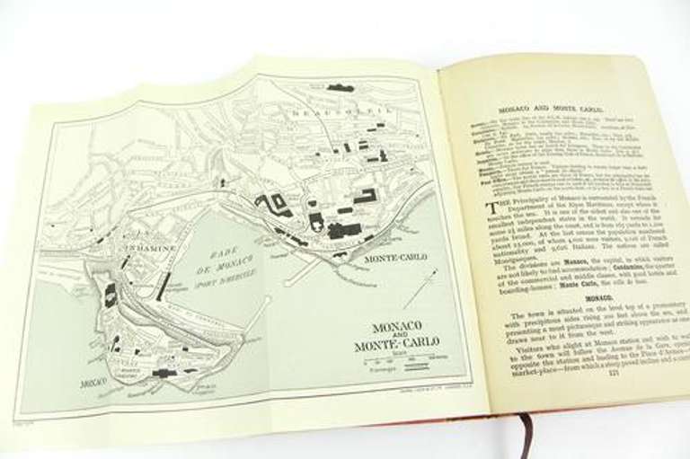 Vintage The Riviera French Tourist Handbook w/Maps