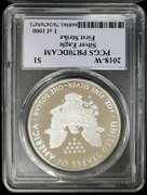 2018 Certified Proof Silver Eagle PF70 PCGS