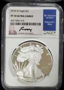 2018 Certified Proof Silver Eagle PF70 NGC