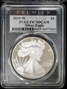 2019 Certified Proof Silver Eagle PF70 PCGS