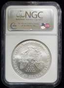 2006 W Certified Silver Eagle MS70 NGC