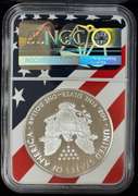 2018 W Certified Proof Silver Eagle PF70 NGC