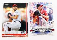 3 Max Scherzer Topps Baseball Cards