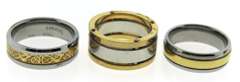 Group Lot of 9 Rings