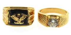 Group Lot of 9 Rings
