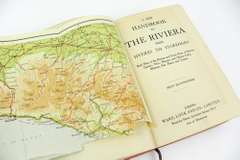 Vintage The Riviera French Tourist Handbook w/Maps