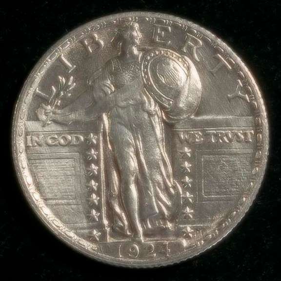 1924 BU Standing Liberty Quarter