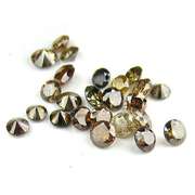 Unheated 1ct fancy cognac Diamond parcel