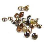 Unheated 1ct fancy cognac Diamond parcel