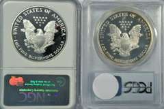 Super PRF69 2002-W (NGC) & 2003-W (PCGS) Silver Eagles