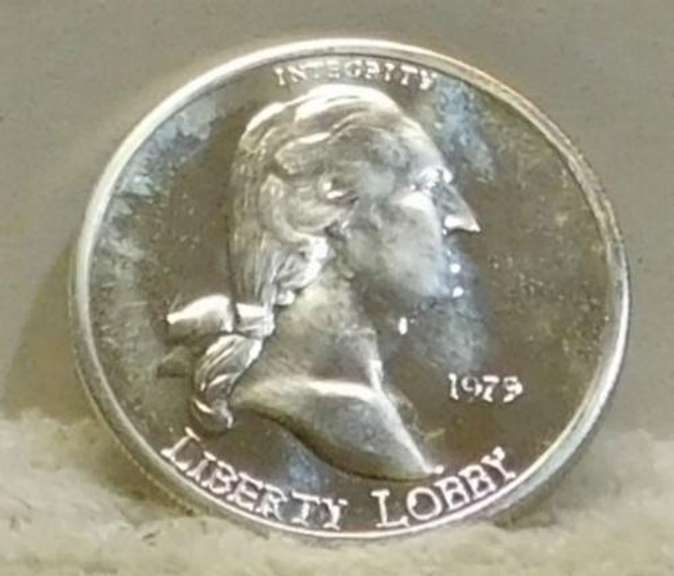 1979 PROOF Washington Silver Eagle; 1 oz Silver round