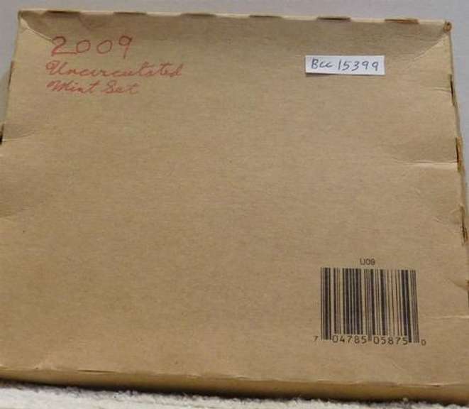 2009 P & D,  Uncirculated Mint Set, harder date